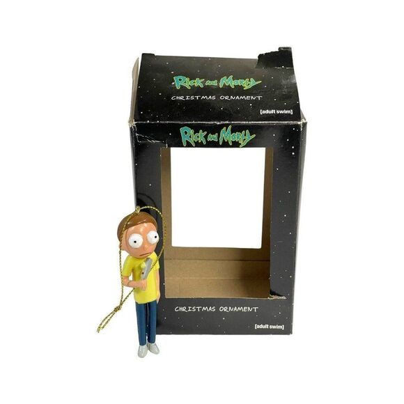 Rick and Morty Christmas Ornament Morty Smith Adult Swim by Kurt S Adler Vintage - Picture 1 of 11